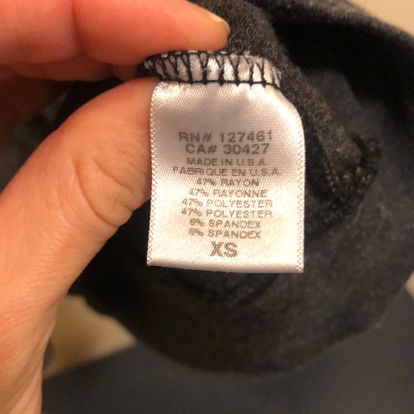 WILDFOX Polka Dot V-neck Sweatshirt - Picture 6 of 6